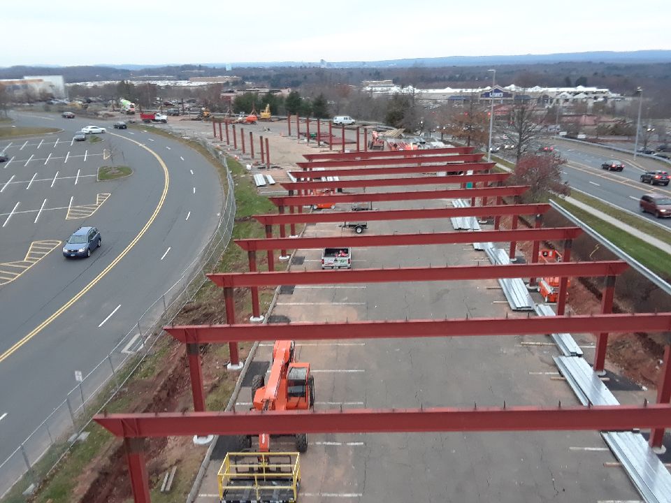 Longspan canopy